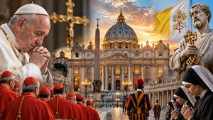Roman Catholicism represented by Catholic worship, the papacy, sacraments, and historic church tradition